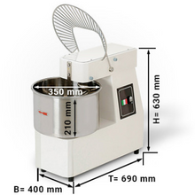 Lade das Bild in den Galerie-Viewer, &lt;transcy&gt;22 Liter Kneter mit festem Kopf / 18 kg - 230 Volt&lt;/transcy&gt;
