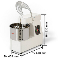 Carica l&#39;immagine nel visualizzatore di Gallery, &lt;transcy&gt;Impastatrice 22 Litri con testa fissa / 18 kg - 400 Volt&lt;/transcy&gt;
