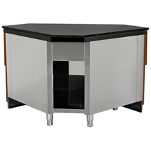 Load image into Gallery viewer, SOPRANO - Comptoir de caisse neutre meuble d&#39;angle - coin 1.1m
