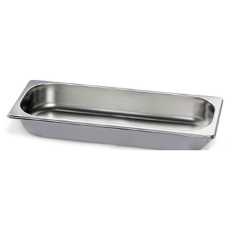 Bac inox gastronorme GN 1/2 profondeur 65 mm.