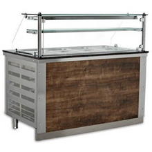 Lade das Bild in den Galerie-Viewer, UNDERWOOD - Saladette 1,50 m - 4 x GN 1/1 - granit noir
