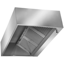 Carica l&#39;immagine nel visualizzatore di Gallery, &lt;transcy&gt;Cappa a parete cubica dinamica 1,6 m - con motore, dimmer, filtri e lampada&lt;/transcy&gt;
