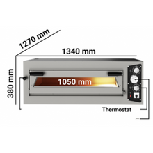 Cargue la imagen en la galería, PIZZAGROUP - Four à pizza électrique 9 x ø35 cm manuel / Italie
