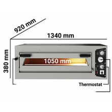 Görseli Galeri görüntüleyiciye yükleyin, PIZZAGROUP - Four à pizza électrique 6 x ø35 cm - En largeur manuel / Italie
