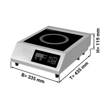 Charger l&#39;image dans la galerie, Cuisinière à induction 3,5 kW
