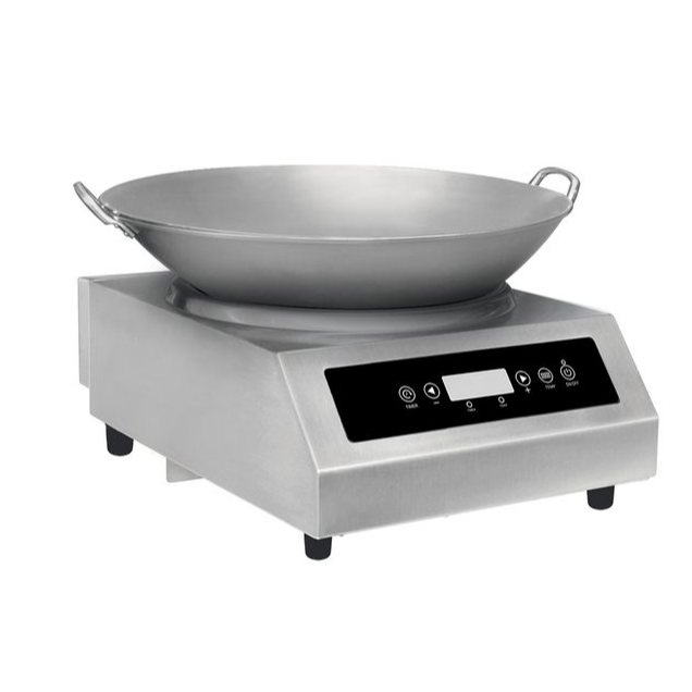 Wok Cuisinière à induction 3,5 kW y compris le wok