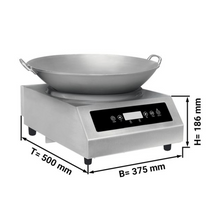 Görseli Galeri görüntüleyiciye yükleyin, Wok Cuisinière à induction 3,5 kW y compris le wok
