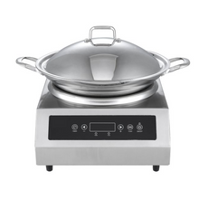 Lade das Bild in den Galerie-Viewer, Wok Cuisinière à induction 3,5 kW y compris le wok
