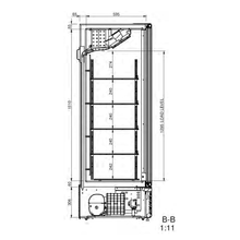 Lade das Bild in den Galerie-Viewer, GLEE - Vitrine de congélation - Glee 55 Lite - 338 Litres - Froid ventilé
