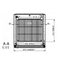 Cargue la imagen en la galería, GLEE - Vitrine de congélation - Glee 55 Lite - 338 Litres - Froid ventilé
