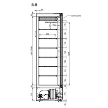 Görseli Galeri görüntüleyiciye yükleyin, GLEE - Vitrine de congélation - Glee X-SLIM - 131 Litres - Froid statique
