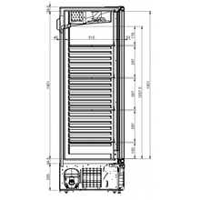 Görseli Galeri görüntüleyiciye yükleyin, GLEE - Frigo mural à boissons et jus - Glee Mid 22 - 210 Litres
