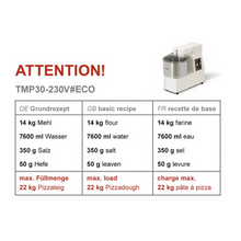 Lade das Bild in den Galerie-Viewer, &lt;transcy&gt;Kneter 30 Liter / 22 kg - 230 Volt&lt;/transcy&gt;
