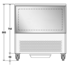 Lade das Bild in den Galerie-Viewer, ILSA - Refroidisseur rapide 4x GN 1/1 + EN 400 x 600 mm - surgélateur

