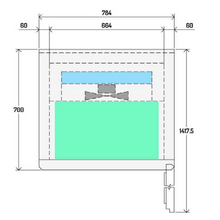 Görseli Galeri görüntüleyiciye yükleyin, ILSA - Refroidisseur rapide 4x GN 1/1 + EN 400 x 600 mm - surgélateur
