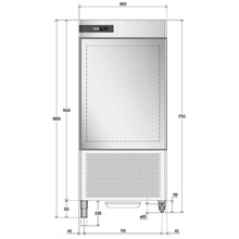 Cargue la imagen en la galería, ILSA - Refroidisseur rapide 10x GN 1/1 + EN 400 x 600 mm - surgélateur
