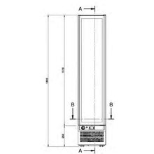 Cargue la imagen en la galería, GLEE - Vitrine de congélation - Glee X-SLIM-NV - 170 Litres - Froid ventilé
