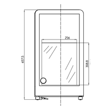 Load image into Gallery viewer, GLEE - Vitrine de table réfrigérée congélation - Glee Excite - 23 Litres - Froid statique
