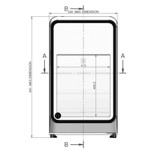 Load image into Gallery viewer, GLEE - Vitrine de table réfrigérée congélation - Glee Super Excite - 29 Litres - Froid statique
