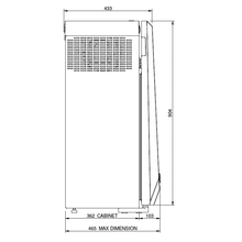 Cargue la imagen en la galería, GLEE - Vitrine de table réfrigérée congélation - Glee Super Excite - 29 Litres - Froid statique
