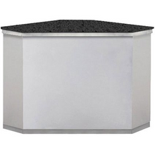 Görseli Galeri görüntüleyiciye yükleyin, UNDERWOOD - Coin comptoir de caisse 1,4 m  - granit noir

