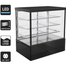 Lade das Bild in den Galerie-Viewer, Comptoir à gâteaux / vitrine réfrigérée - 1,8 m - 1850 litres - 3 étages (LED)
