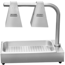 Carica l&#39;immagine nel visualizzatore di Gallery, Chauffe-snack / Pont chauffant PREMIUM GN 1/1*65 mm - avec 2 lampes chauffantes
