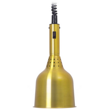 Lade das Bild in den Galerie-Viewer, Chauffe-snack / Lampe chauffante - Ø 180 mm - laiton
