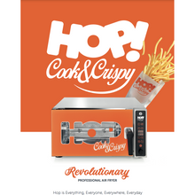 Charger l&#39;image dans la galerie, VENIX - HOP! Cook &amp; Crispy - Airfryer - Friteuse à air puissante avec système de condensation + système de lavage automatique (four à convection snack ultra rapide)
