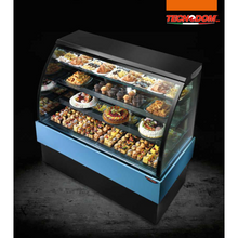 Charger l&#39;image dans la galerie, TECNODOM - EVO 150 V - Vitrine de pâtisserie réfrigérée 1,5 m - Best-seller
