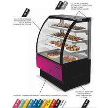 Görseli Galeri görüntüleyiciye yükleyin, TECNODOM - EVO 240 V - Vitrine de pâtisserie réfrigérée 2,4 m
