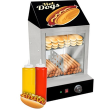 Görseli Galeri görüntüleyiciye yükleyin, Chauffe-snack / Vitrine chauffante pour Hot Dog
