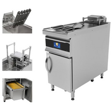Lade das Bild in den Galerie-Viewer, Friteuse automatique à élévation électrique - 1 x 25 litres - PREMIUM
