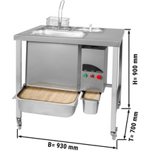Lade das Bild in den Galerie-Viewer, Station de panification pour poulet - 5 kg / min - Equipement associé à la friteuse
