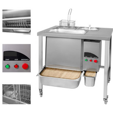 Lade das Bild in den Galerie-Viewer, Station de panification pour poulet - 5 kg / min - Equipement associé à la friteuse
