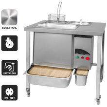Lade das Bild in den Galerie-Viewer, Station de panification pour poulet - 5 kg / min - Equipement associé à la friteuse
