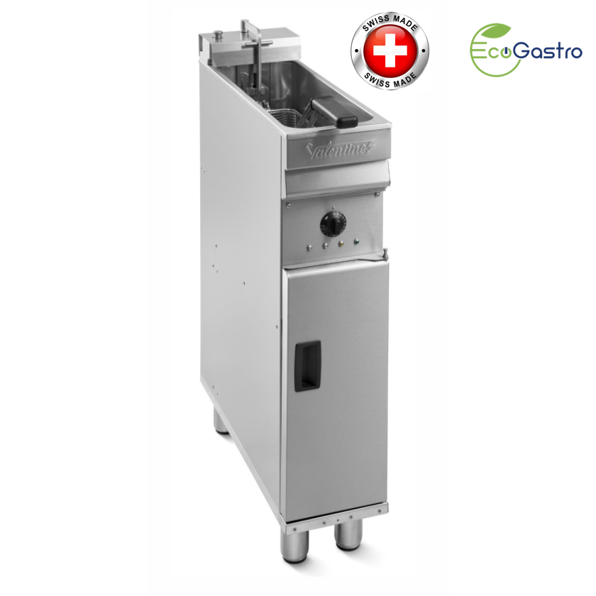 VALENTINE - EVO 200T - Friteuse sur pied 8 Litres - 11 Kw TURBO - Swiss made - EcoGastro