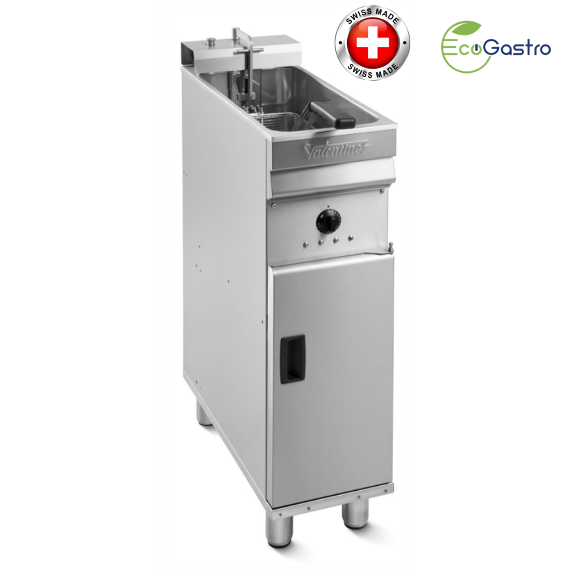 VALENTINE - EVO 250T - Friteuse sur pied 10 Litres - 11 Kw TURBO - Swiss made - EcoGastro
