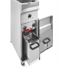 Cargue la imagen en la galería, VALENTINE - EVO 250 -  Friteuse sur pied 10 Litres - 7,2 Kw - Swiss made - EcoGastro
