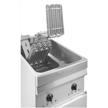 Load image into Gallery viewer, VALENTINE - EVO 2525 - Friteuse sur pied 2x 10 Litres - 14,5 Kw - Swiss made - EcoGastro
