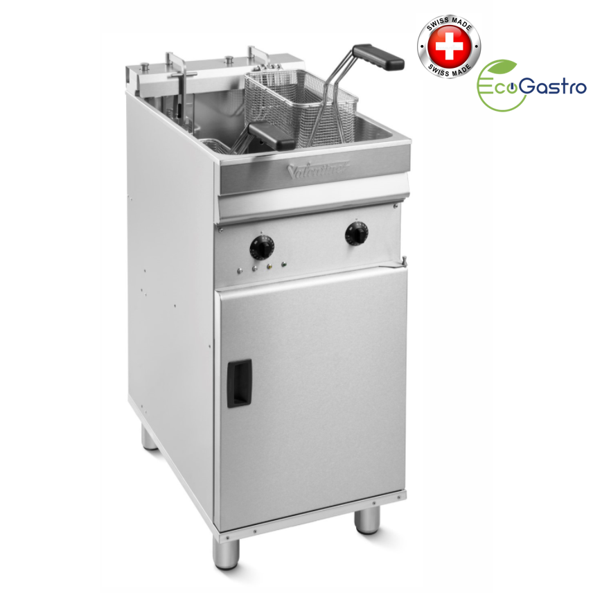 VALENTINE - EVO 400 T - Friteuse sur pied 18 Litres - 22 kw - Swiss made - EcoGastro