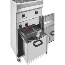 Charger l&#39;image dans la galerie, VALENTINE - EVO 400 T - Friteuse sur pied 18 Litres - 22 kw - Swiss made - EcoGastro
