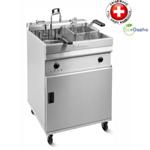 Görseli Galeri görüntüleyiciye yükleyin, VALENTINE - EVO 600 - Friteuse sur pied 28 Litres - 21,6 Kw - Swiss made - EcoGastro
