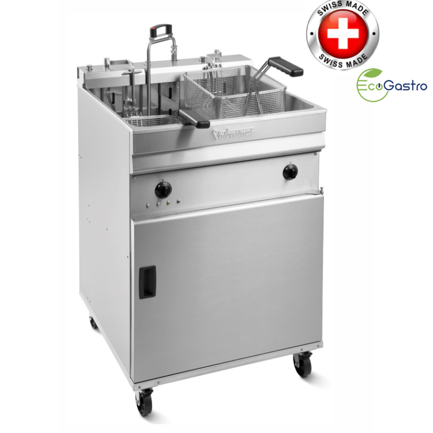 VALENTINE - EVO 600 - Friteuse sur pied 28 Litres - 21,6 Kw - Swiss made - EcoGastro