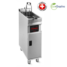 Görseli Galeri görüntüleyiciye yükleyin, VALENTINE - Computer EVO 250 - Friteuse sur pied 10 Litres - 7,2 Kw - Swiss made - EcoGastro
