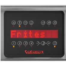 Load image into Gallery viewer, VALENTINE - Computer EVO 2525- Friteuse double sur pied 2x 10 Litres - TURBO - 22 Kw - Swiss made - EcoGastro
