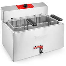 Charger l&#39;image dans la galerie, VALENTINE - TF13 - Friteuse de table 13 Litres - 6,9 Kw - Swiss made

