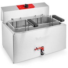 Cargue la imagen en la galería, VALENTINE - TF13 - Friteuse de table 13 Litres - 6,9 Kw - Swiss made
