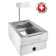 Charger l&#39;image dans la galerie, VALENTINE - SOLOFRIT V MAX - Chauffe-frittes - 0,85 kw - chauffe-snack - Swiss made
