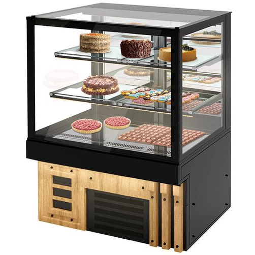 DADA - Vitrine de pâtisserie réfrigérée - 1,3 x 0,8 m